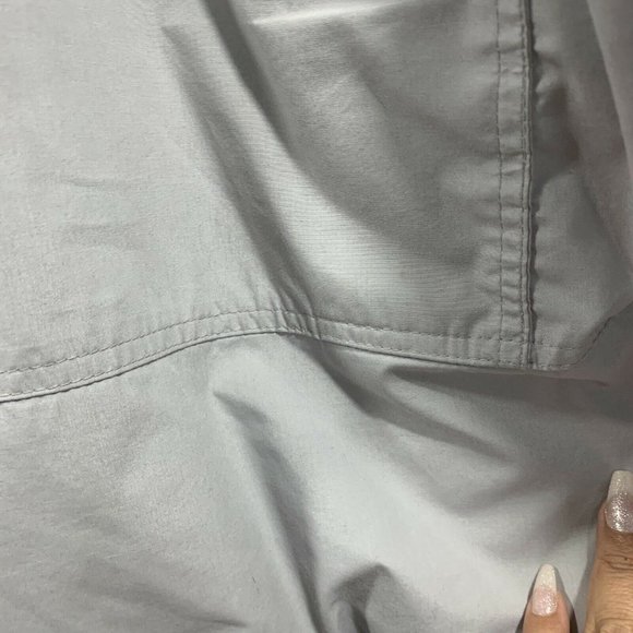 Vintage Members Only Grey Down Men Puffer Jacket Plaid Lined Coat Size 52 - Picture 5 of 12